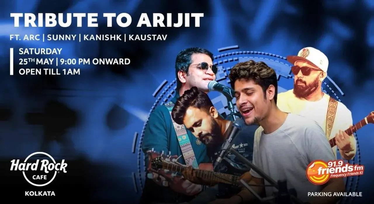 Tribute to Arijit Singh: A night full of soulful melodies only at Hard Rock Cafe, Kolkata!