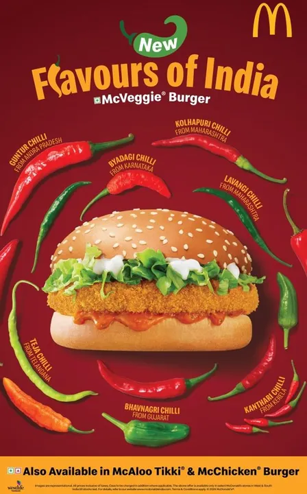 McDonald's India brings the ‘Flavours of India’ to its iconic burgers