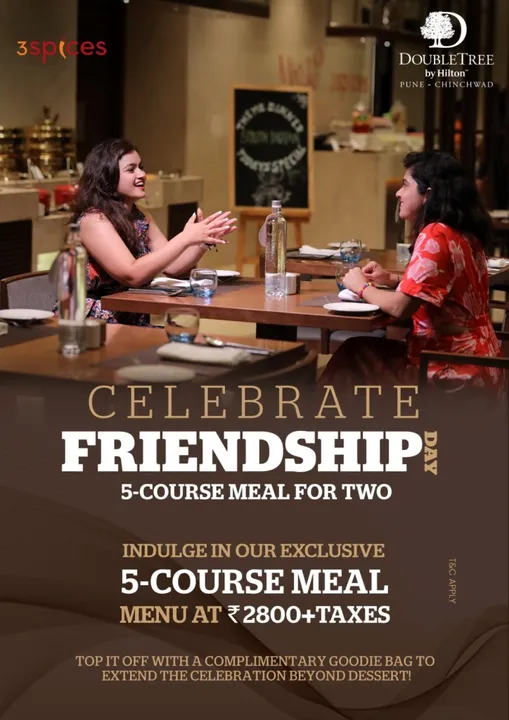 Celebrate Friendship Day at DoubleTree by Hilton Pune-Chinchwad!