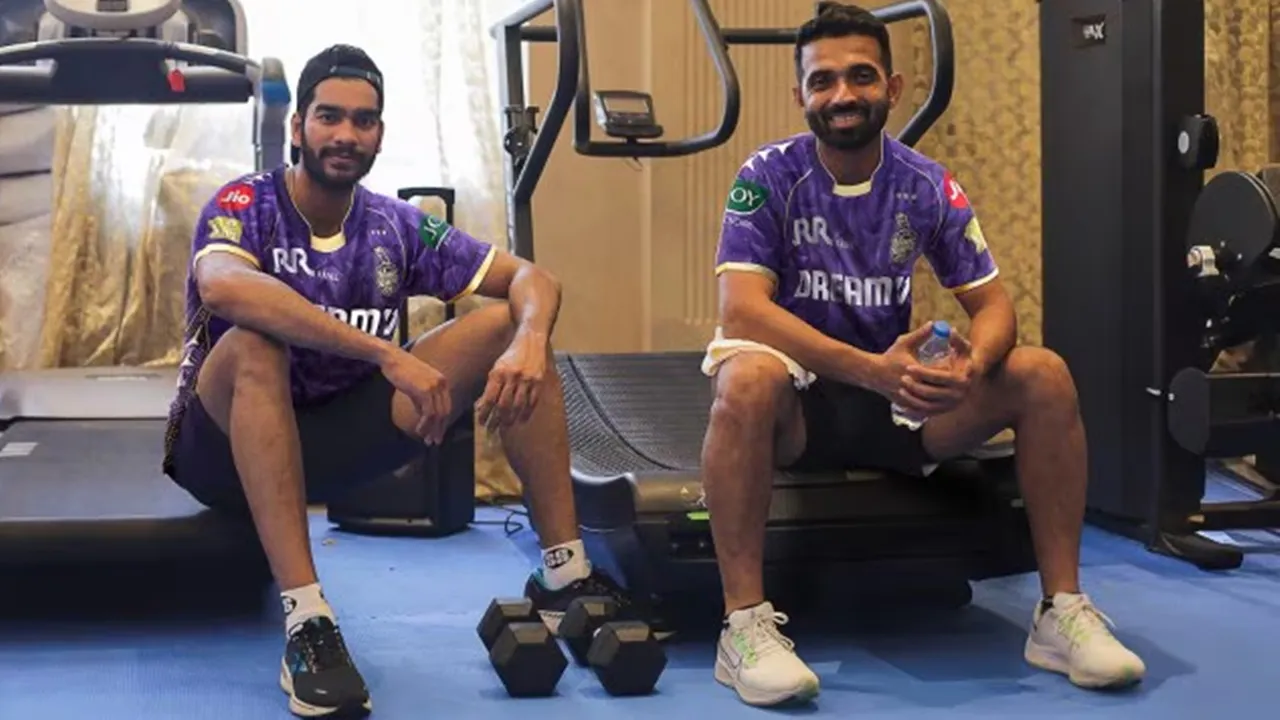 Ajinkya Rahane-Venkatesh Iyer, অজিঙ্কা রাহানে-ভেঙ্কটেশ আইয়ার