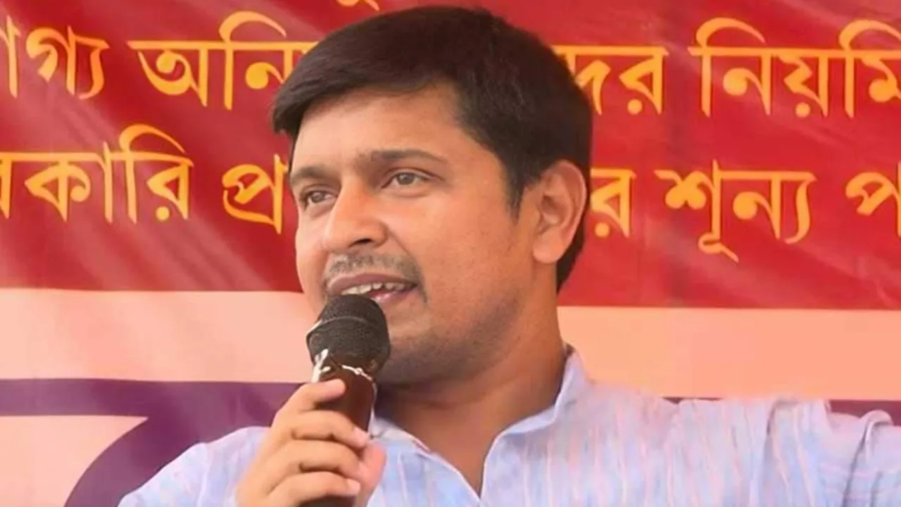 Kalatan Dasgupta, DYFI Leader