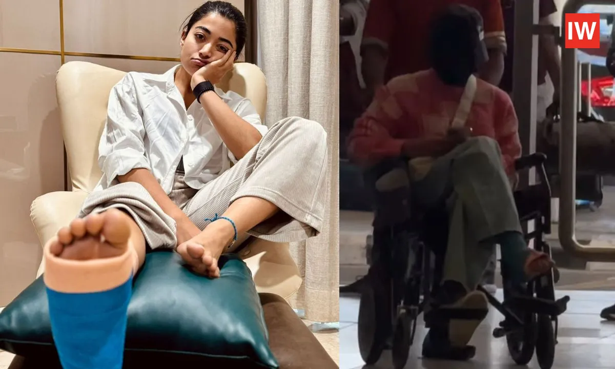  Rashmika Mandanna Back on Her Feet After Gym Injury: Recovers and Steps Out in Mumbai for Chhaava Promotions
