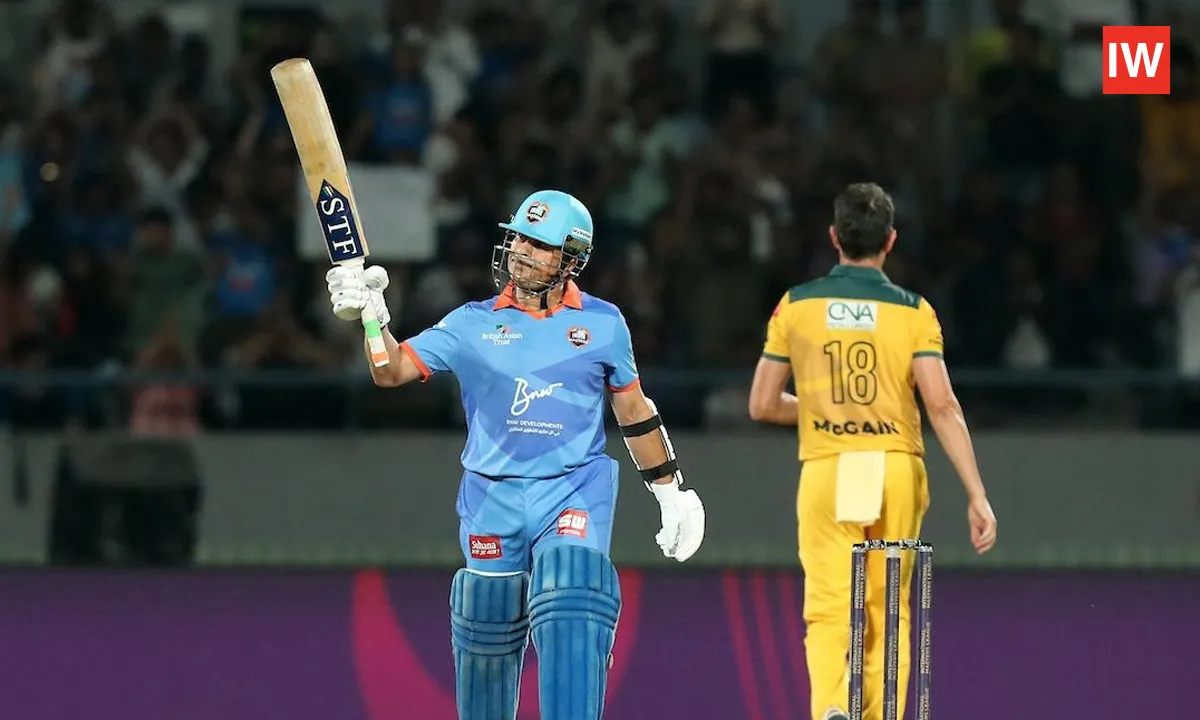  Sachin Tendulkar’s Masterclass: IML Sees a Vintage Display