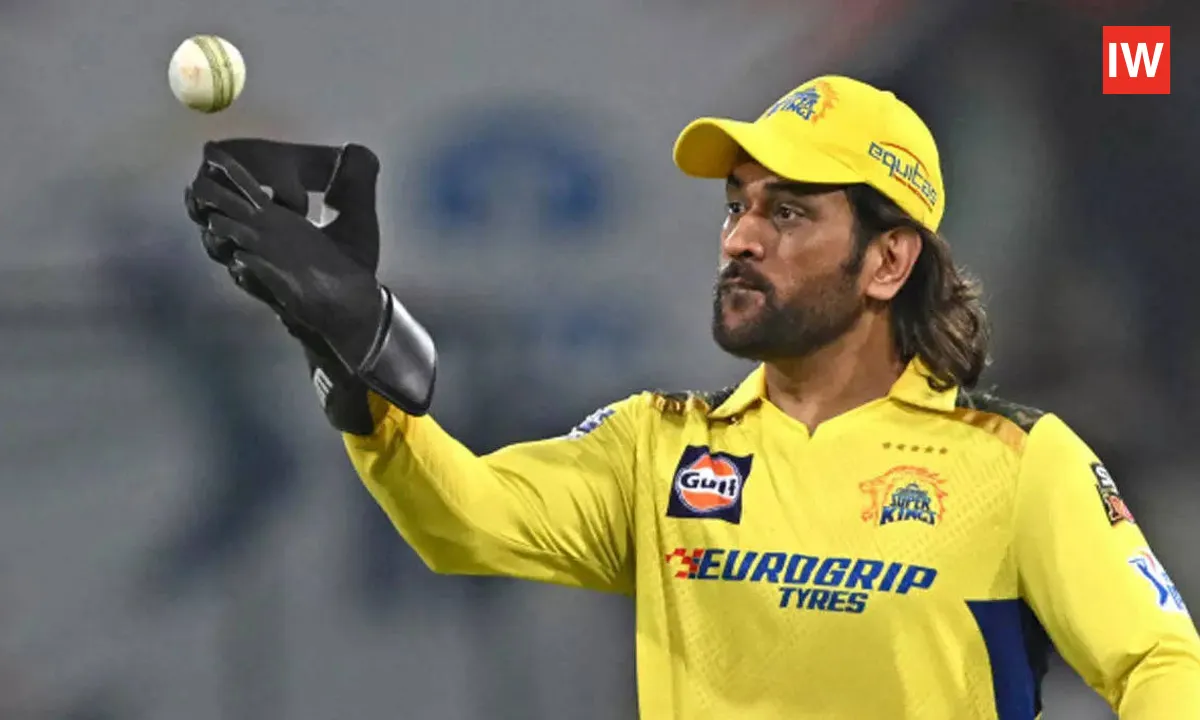  MS Dhoni Creates IPL History with Record 150th Catch