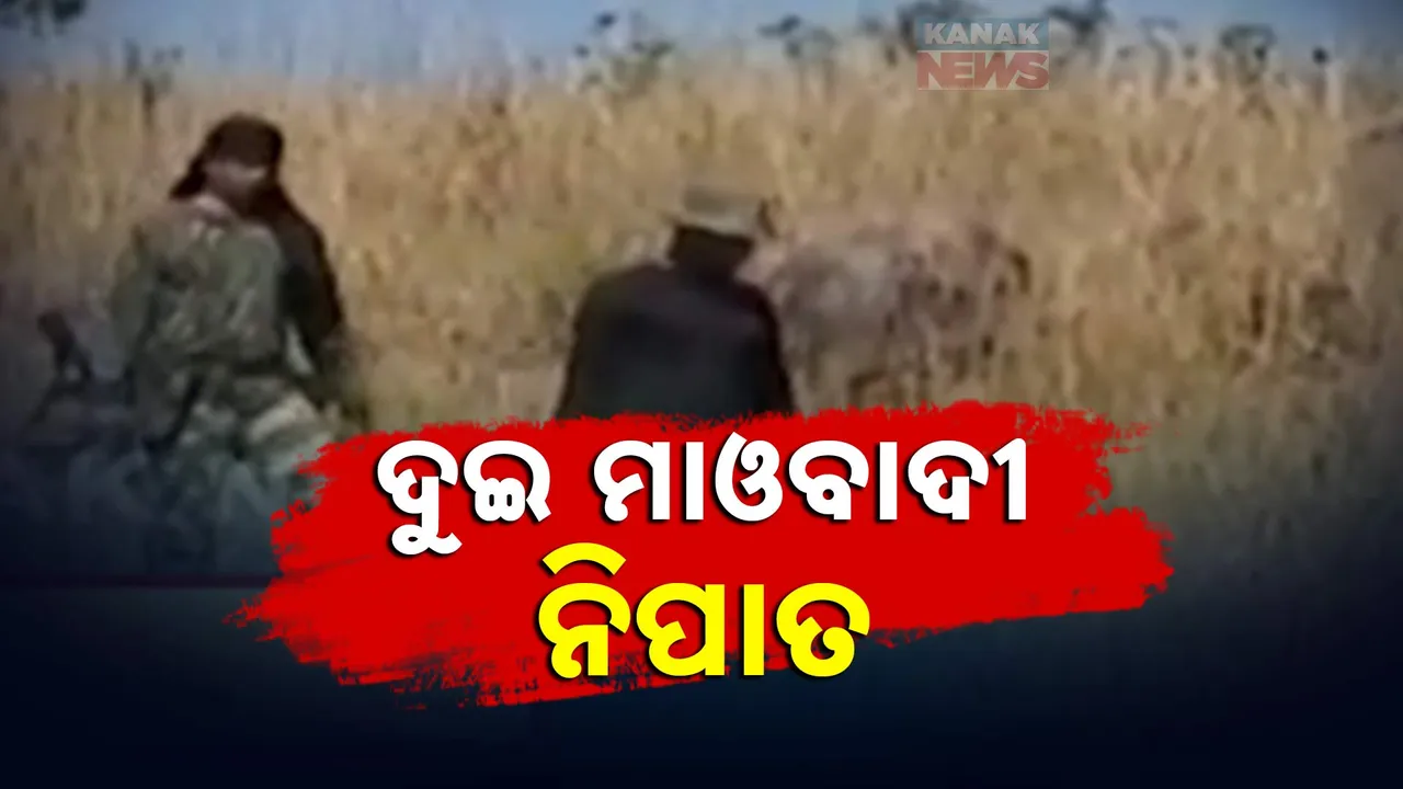  ଦୁଇ ମାଓବାଦୀ ନିପାତ Photograph: (kanakNews) 