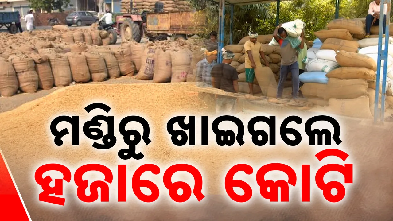   ମଣ୍ଡିରୁ ଖାଇଗଲେ ହଜାରେ କୋଟି  Photograph: (KanakNews ) 