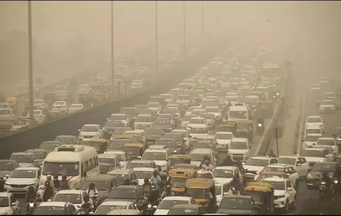  delhi pollution Photograph: (Kanaknews) 