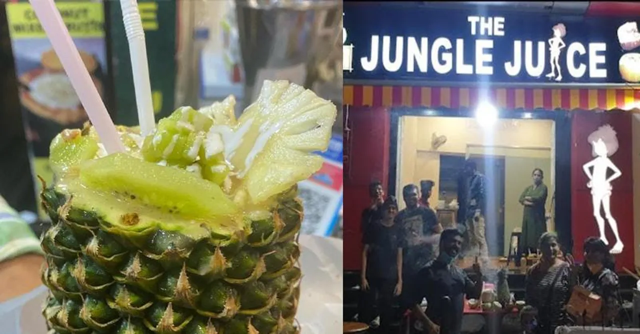 Sip fresh juices in fruit shells at The Jungle Juice, in Mahavir Nagar, Mumbai!