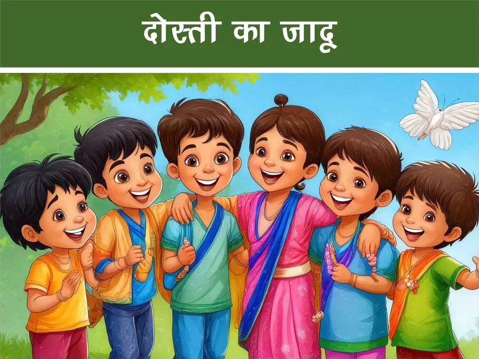 cartoon image of kids 