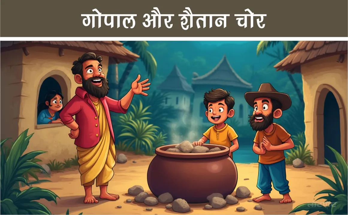 Fun Story Gopal and the Devil Thief