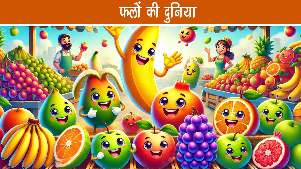 HINDI Poem World of Fruit