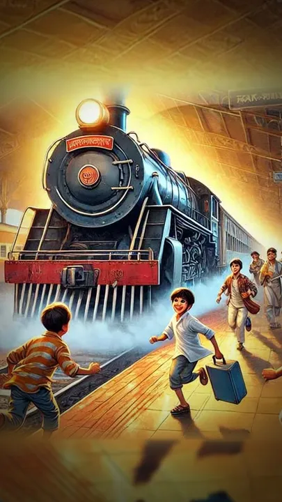 Hindi Bal Kavita Chooti Meri Rail (1)