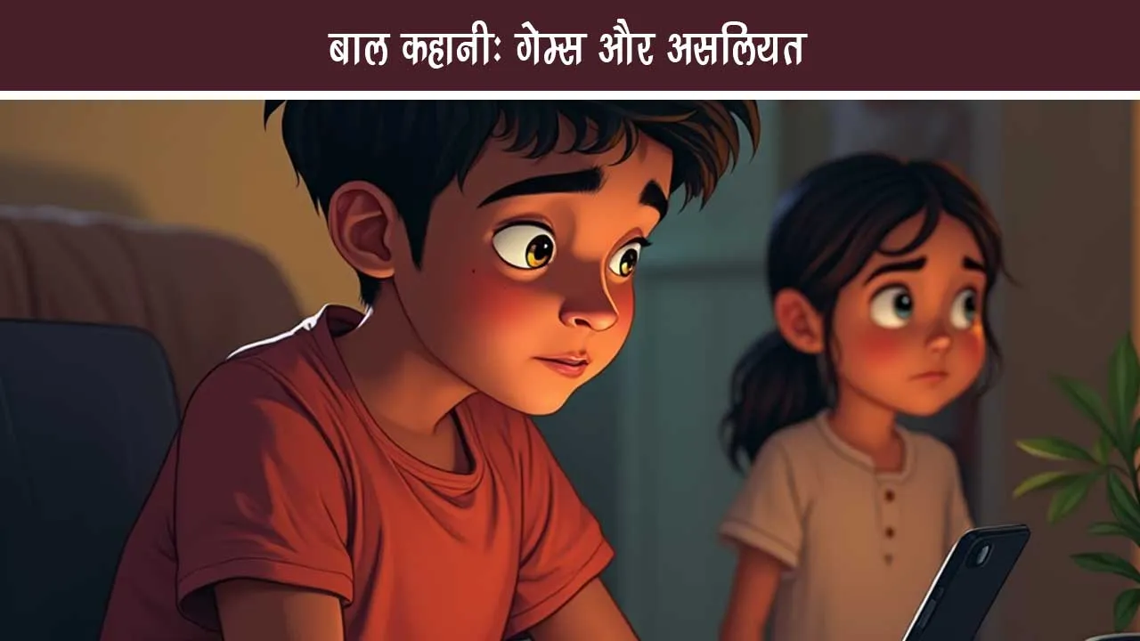 Child Story- Games and reality