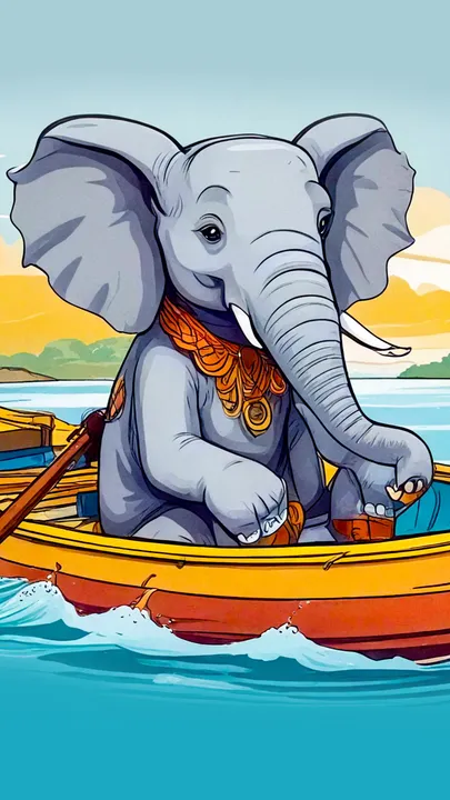 Jungle Story Mantu Drove the Boat (1)