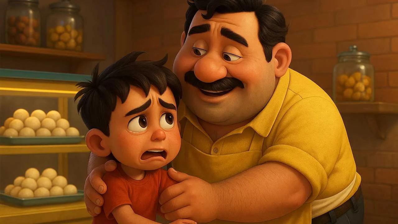 Bad Stuck Chhotu- A funny and comic story