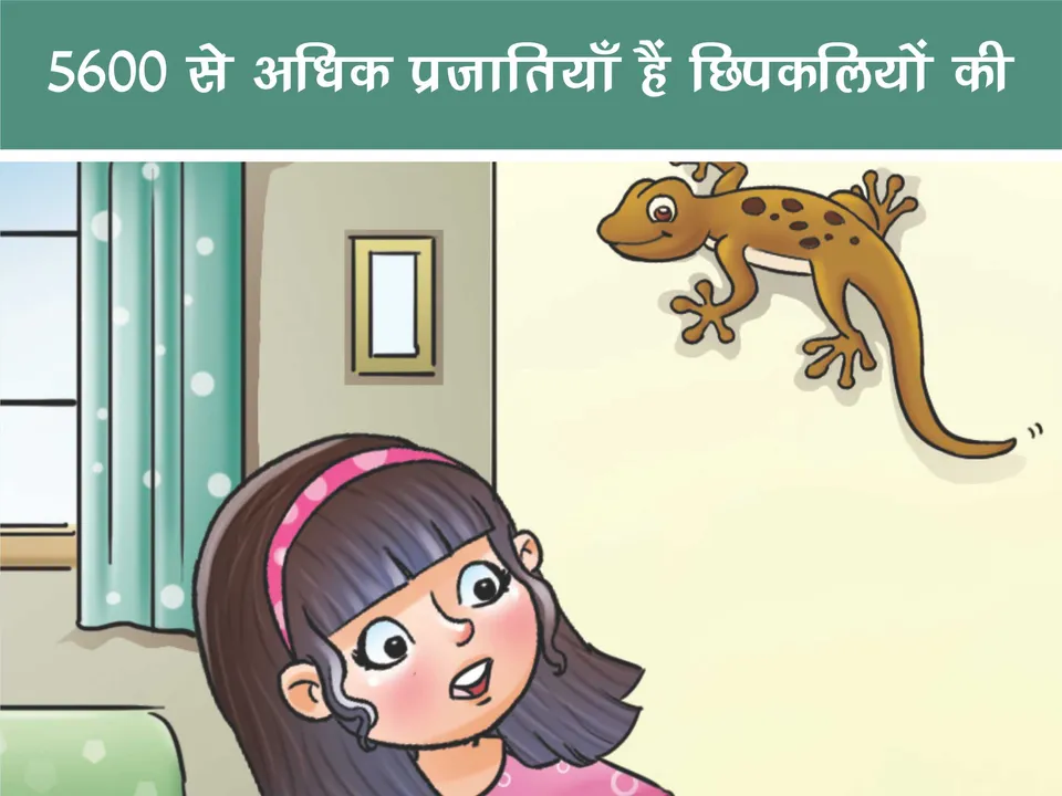 Minni and lizard cartoon image