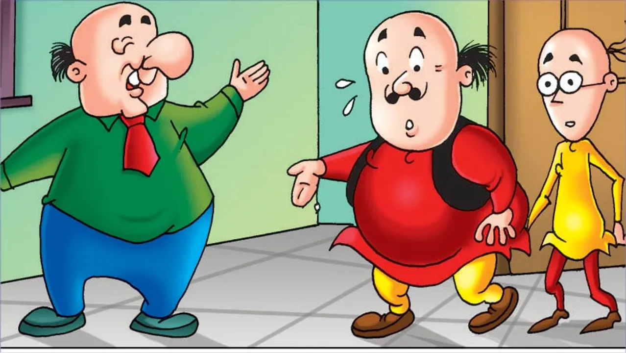 Lotpot Comics Motu Patlu aur Akal ke Andhe