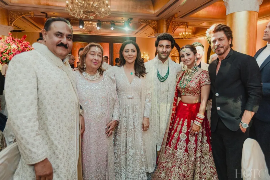 Gauri Khan Aadar jain Shah Rukh Khan