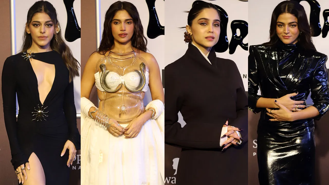 Sharvari Wagh Wamiqa Gabbi Alaya F Bhumi Pednekar