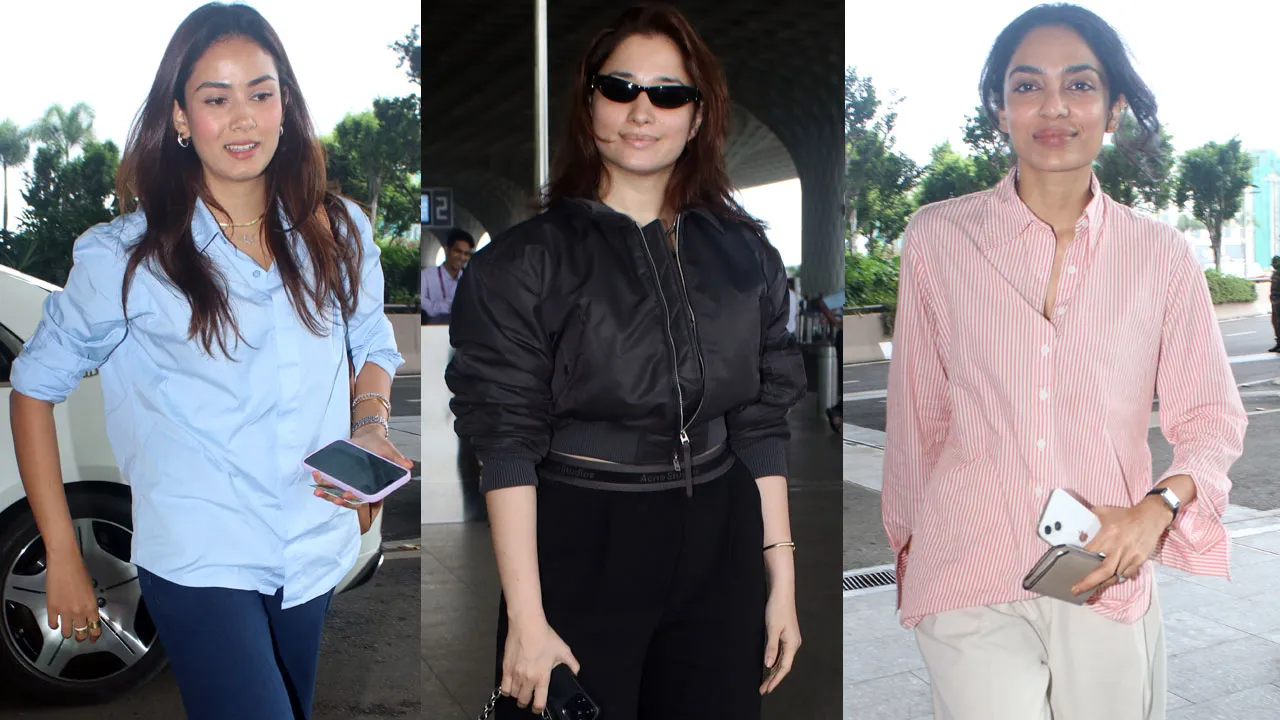 Tamannaah Bhatia, Sobhita Dhulipala & Mira Kapoor Spotted At The Airport