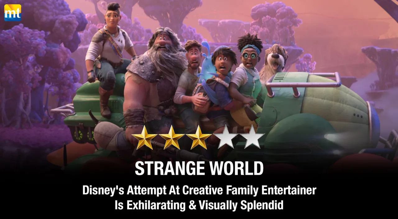 Strange World Review - Disney's Attempt At Creative Family Entertainer Is Exhilarating & Visually Splendid