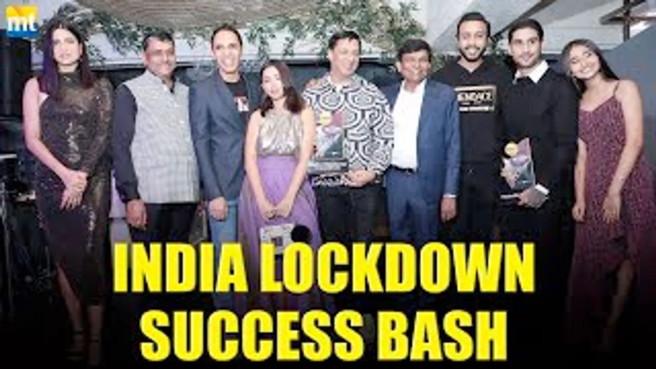 INDIA LOCKDOWN SUCCESS BASH With Prateik, Madhur Bhandarkar, Raj Babbar, Aahana Kumra, Shweta Basu And Others