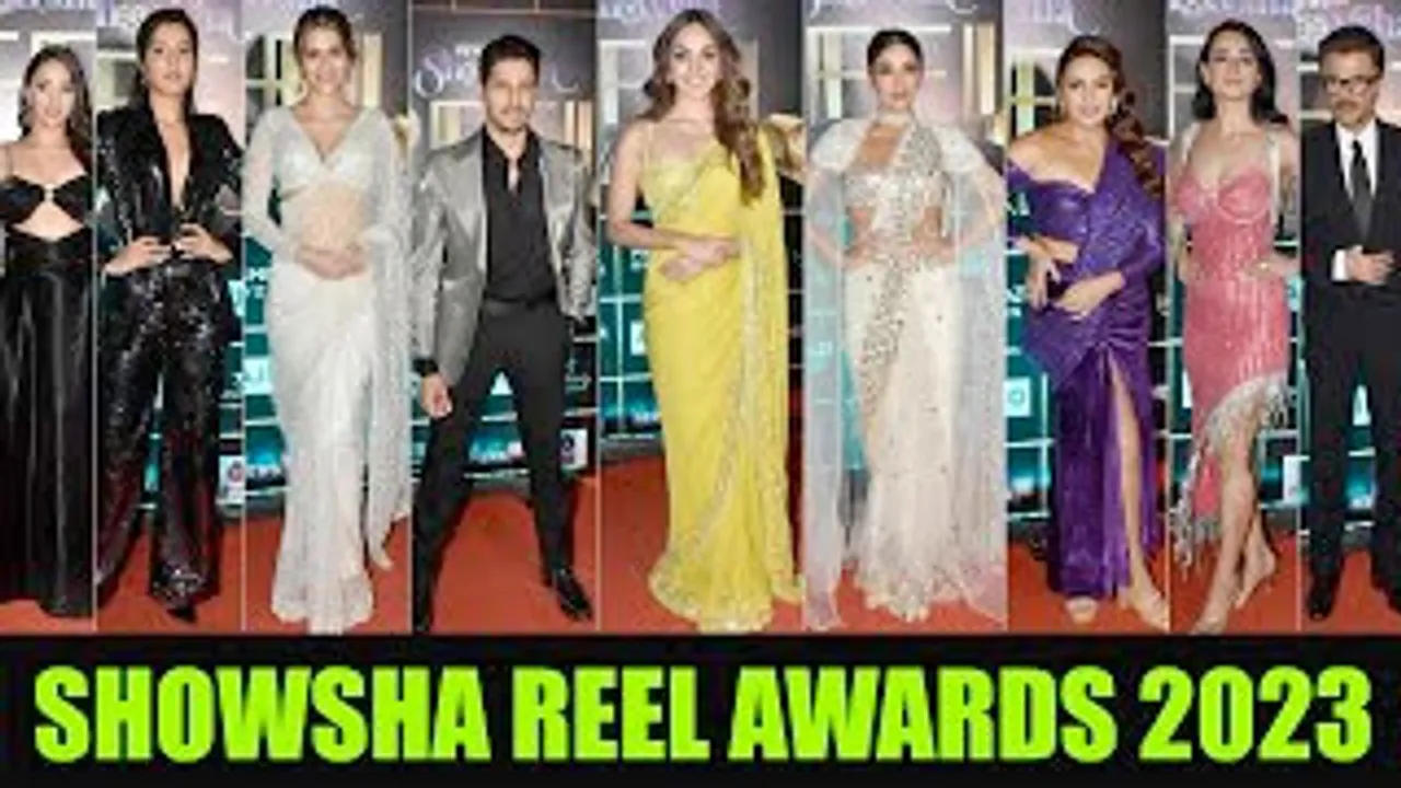 Kiara Advani, Sidharth Malhotra, Bhumi Pednekar, Kriti Sanon, Vidya Balan & Others at News18 Showsha Reel Awards 2023