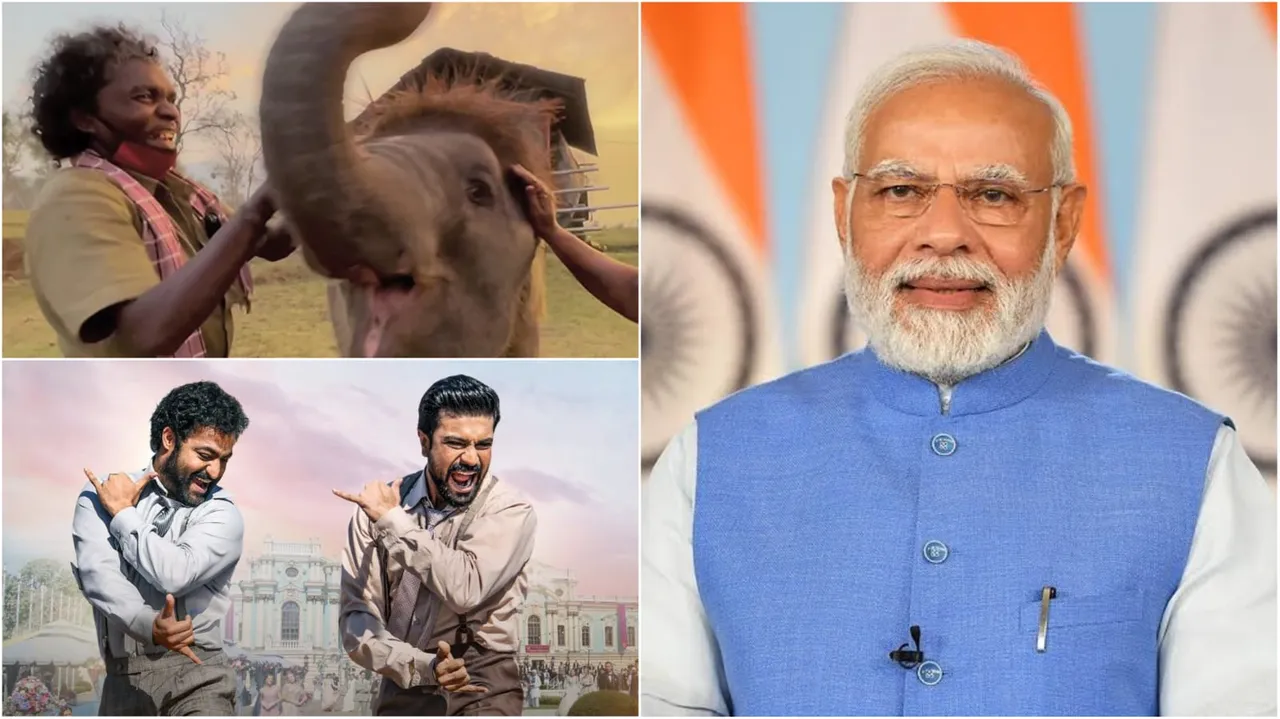 PM Narendra Modi Congratulates Team 'RRR' & 'The Elephant Whisperers' for Their Oscar Wins —