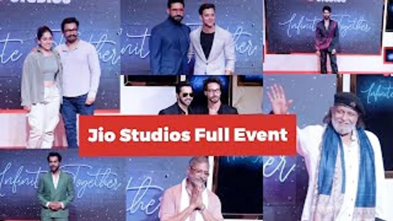 Aamir Khan, Hrithik Roshan, Tiger Shroff, Varun Dhawan And Others At Jio Studios Event