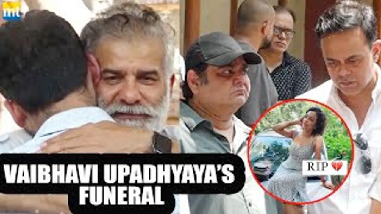 Sarabhai Vs Sarabhai Actress Vaibhavi Upadhyaya's Funeral Full Video