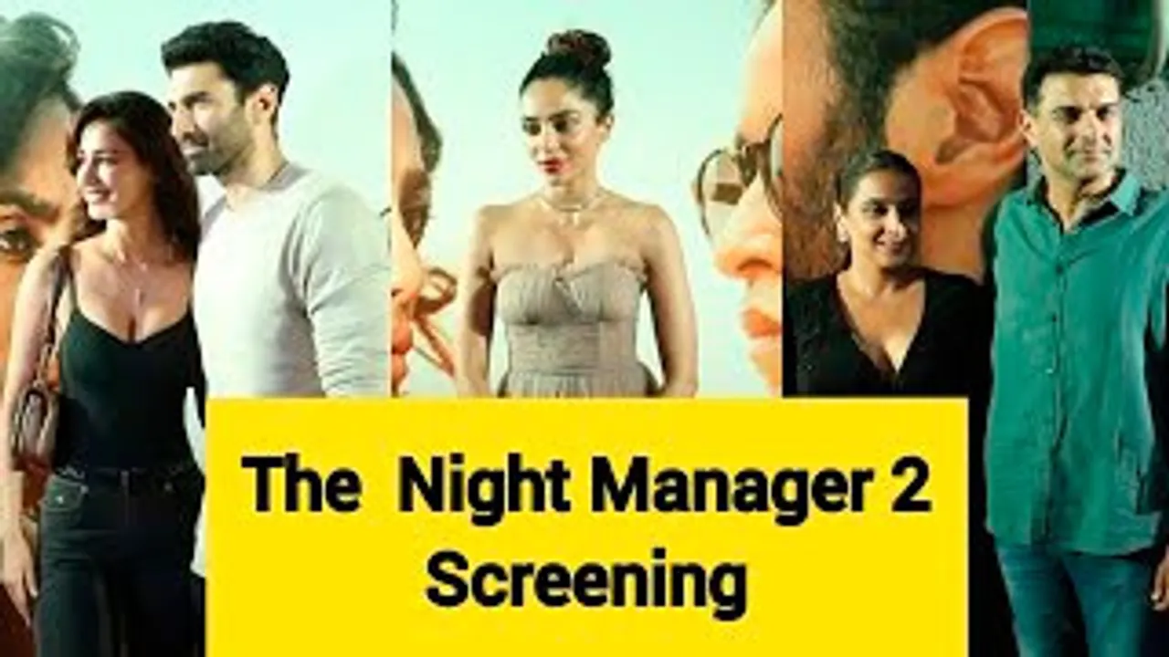 Disha Patani, Aditya Roy Kapur, Vidya Balan, Anil Kapoor, Sobhita Dhulipala And Others At The Night Manager 2 Screening