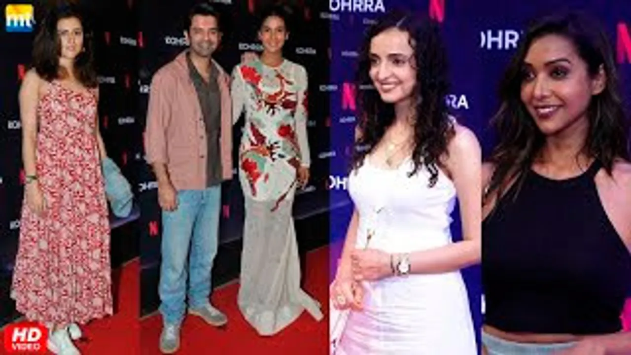 Kohrra Screening With Ridhi Dogra, Barun Sobti, Harleen Sethi, Anupriya Goenka And Others