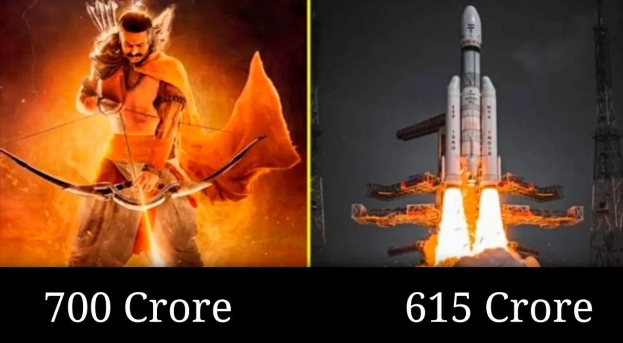 Chandrayaan 3 Budget 615 Crore Vs Adipurush Budget 700 Crore; Netizens Troll Prabhas' Flop Magnum Opus