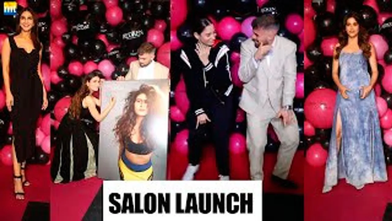 Tamannaah Bhatia Shakes Leg With Florian Hurel On Kaavaalaa At His Salon Launch, Vaani Kapoor, Fatima Sana Shaikh, Aditi Pilgaonkar And Others Also Attend The Event