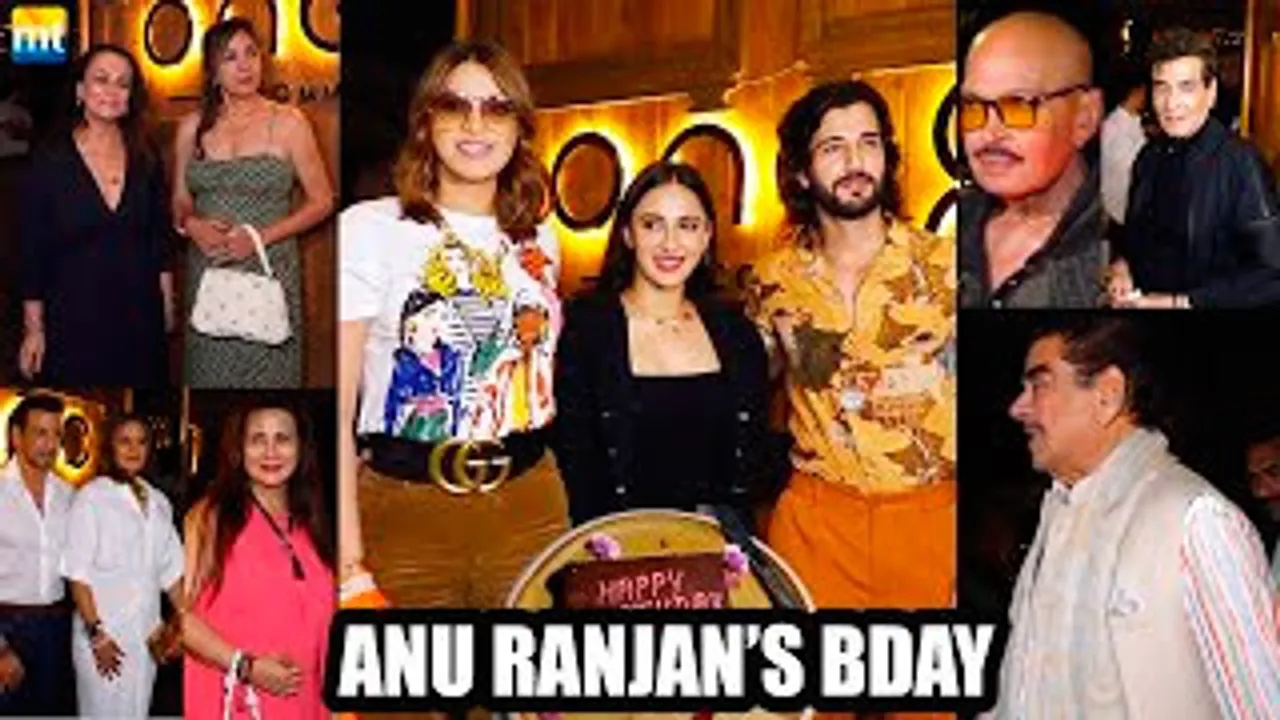 Soni Razdan, Neena Gupta, Rakesh Roshan, Jeetendra, Shatrughan Sinha And Others At Anu Ranjan's Birthday Bash