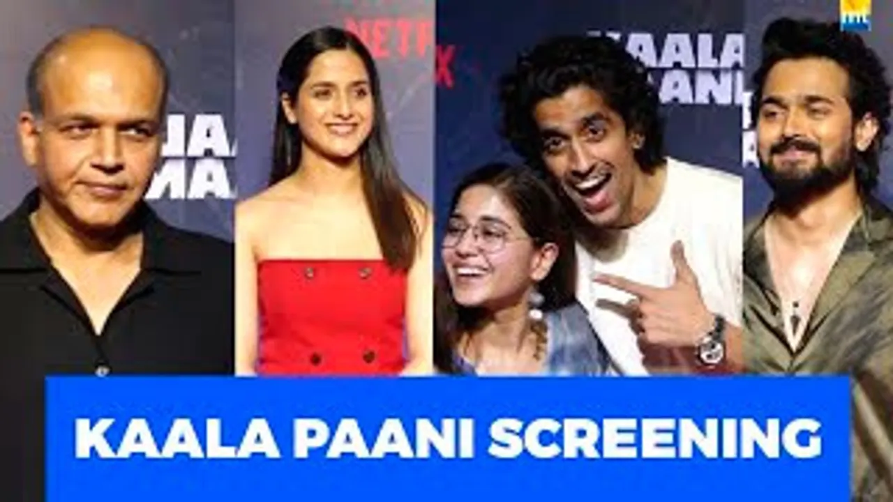 Kaala Paani Screening With Ashutosh Gowariker, Shweta Tripathi, Bhuvan Bam, Arushi Sharma, Mithila Palkar & Others