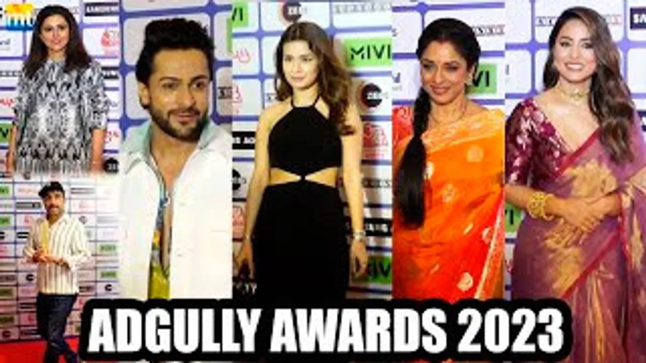 Shaleen Bhanot, Avneet Kaur, Rupali Ganguly, Hina Khan And Other Celebs At Adgully Awards 2023