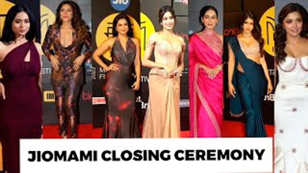 Janhvi Kapoor, Jiya Shankar, Soundarya Sharma, Sakshi Malik And Other Divas At Jio Mami Closing Ceremony