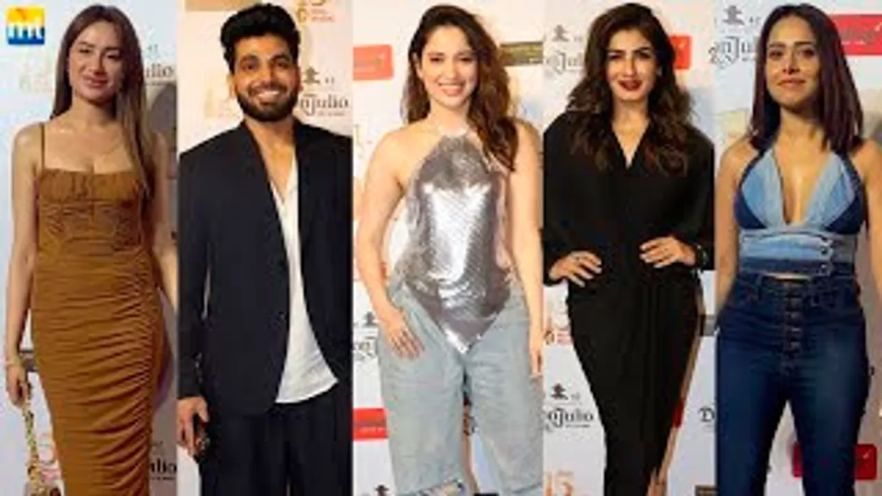 Tamannaah Bhatia, Shriya Saran, Shiv Thakare, Nushrratt Bharuccha, Mahira Sharma & Others At Miss Malini's 15 Years Anniversary