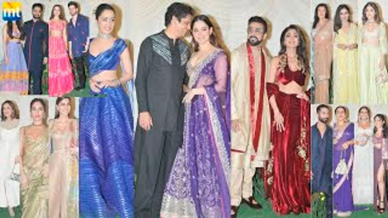 Shraddha Kapoor, Tamannaah Bhatia-Vijay Varma, Kriti Sanon, Bhumi Pednekar & Others At Shilpa Shetty's Diwali Party