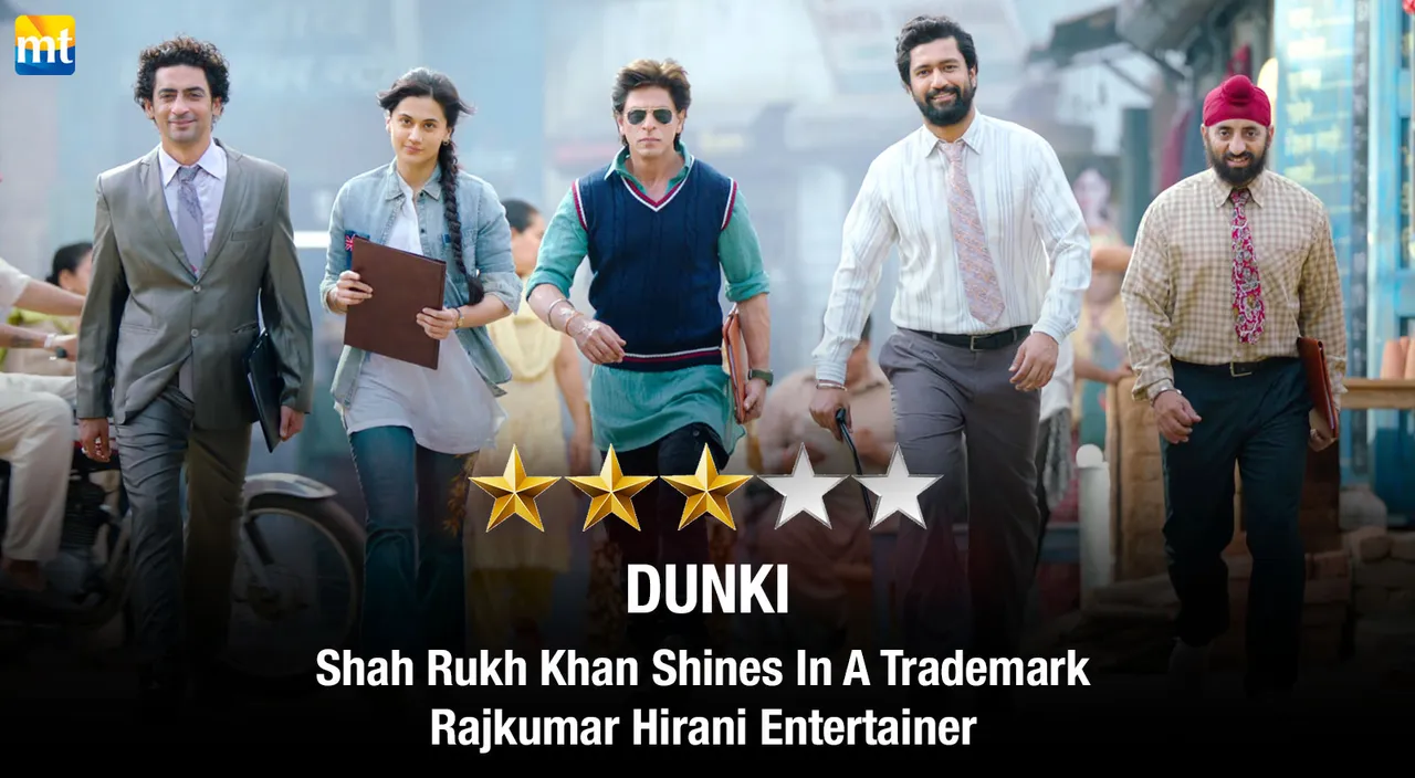 Dunki Review - Shah Rukh Khan Shines In A Trademark Rajkumar Hirani Entertainer