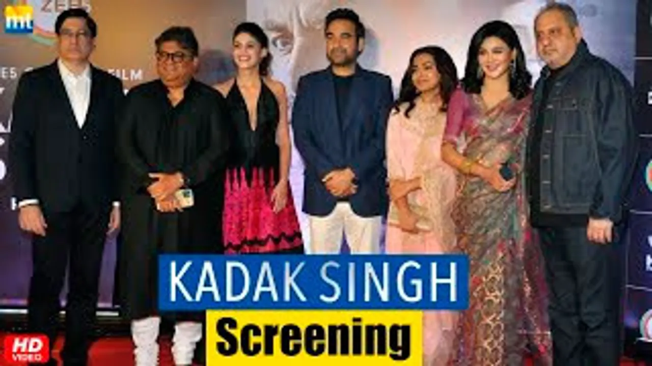 KADAK SINGH Screening With Pankaj Tripathi, Sanjana Sanghi, Jaya Ahsan, Parvathy Thiruvothu, Saiyami Kher And Celebs