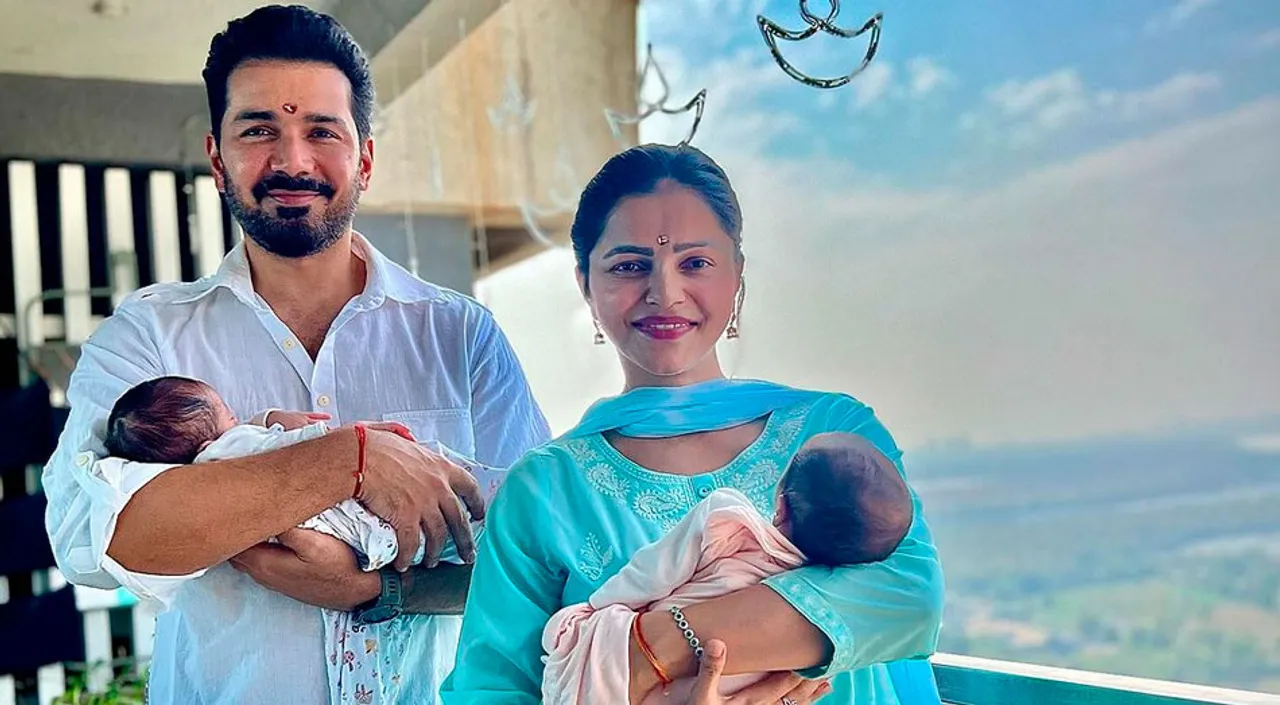 Rubina Dilaik and Abhinav Shukla Welcome Twin Girls; See Pic