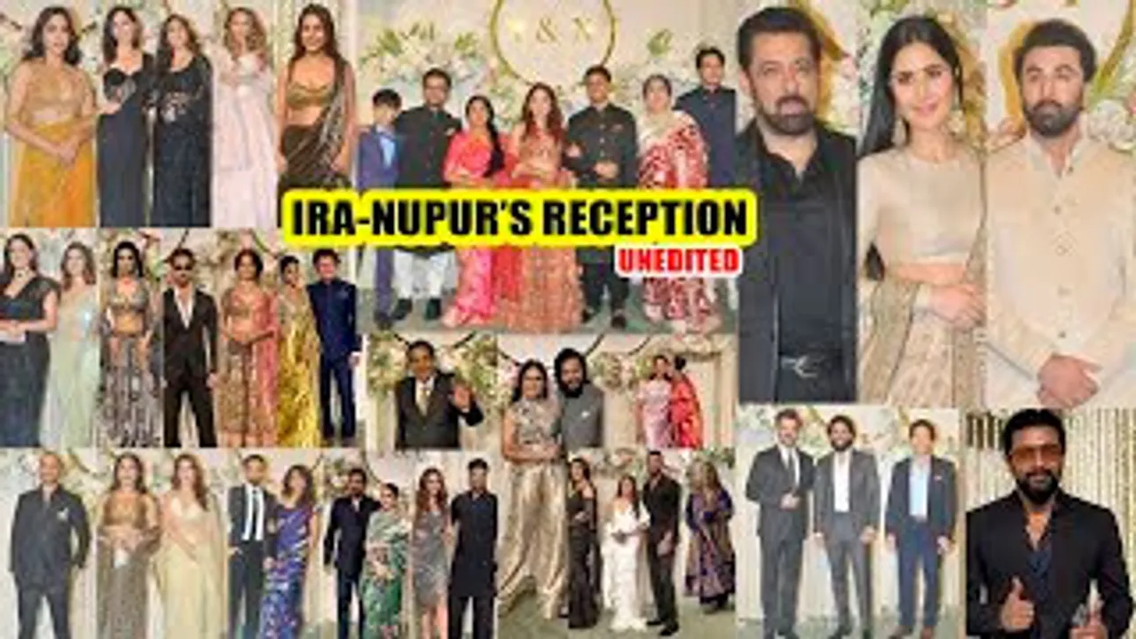 Aamir Khan's Daughter Ira Khan's Wedding Reception - Salman Khan, Katrina Kaif, Ranbir Kapoor, Rekha & Bollywood Celebs Attend The Event - UNCUT