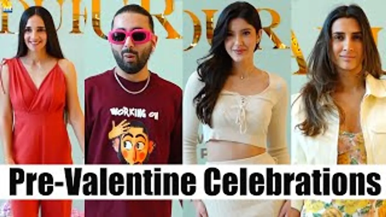 Shanaya Kapoor, Orry, Pragya Kapoor, Tara Sharma & Others At Pre-Valentine Special Brunch