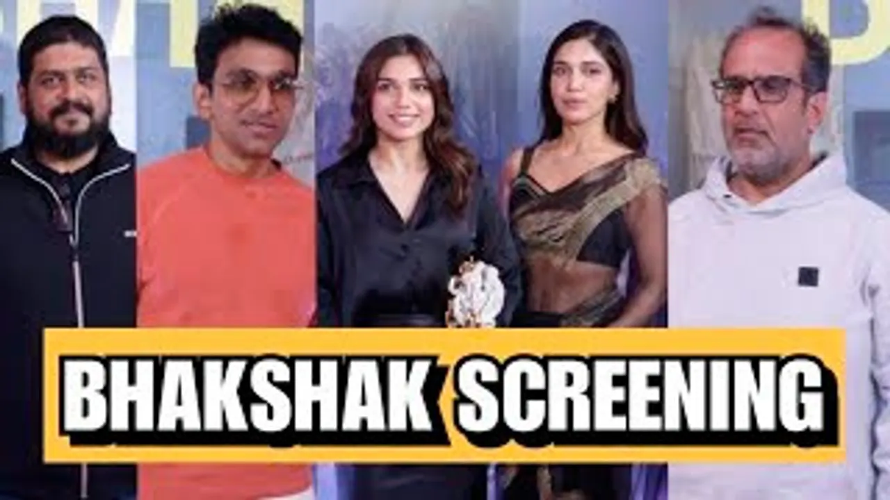 Shah Rukh Khan's Production Bhakshak Screening | Bhumi Pednekar, Samiksha Pednekar, Aanand L Rai, Om Raut & Others At The Screening