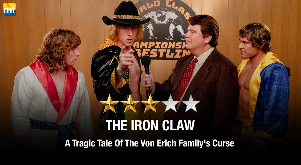 The Iron Claw Review - A Tragic Tale Of The Von Erich Family's Curse