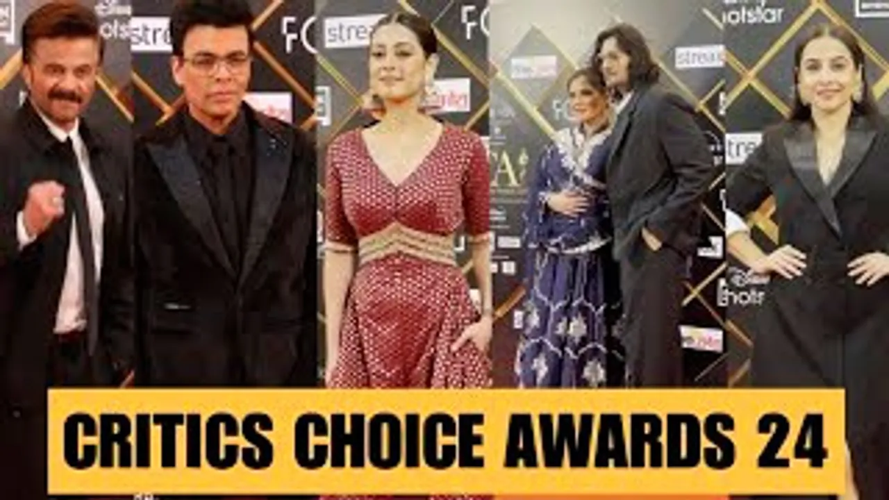 Vidya Balan, Karan Johar, Richa Chadha-Ali Fazal, Vikrant Massey, Isha Malviya & Celebs At Critics' Choice Awards 2024