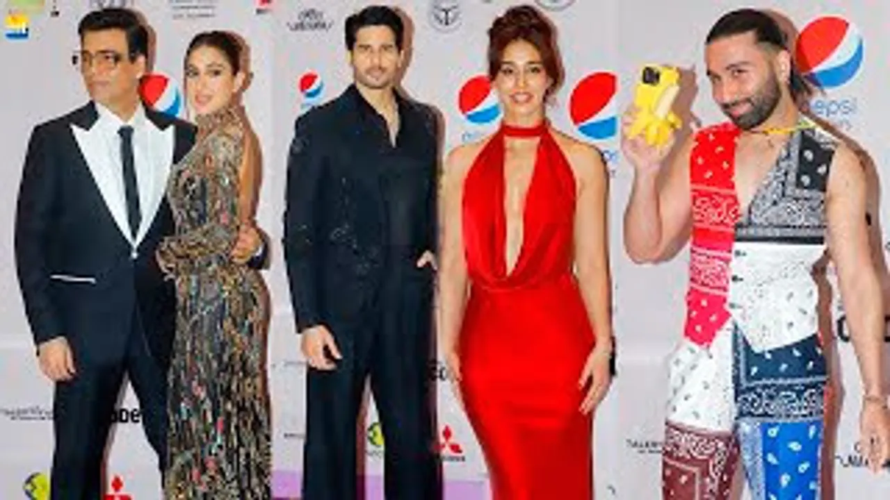 Sidharth Malhotra, Sara Ali Khan, Disha Patani, Karan Johar, Orry And Celebs At FEF India Fashion Awards