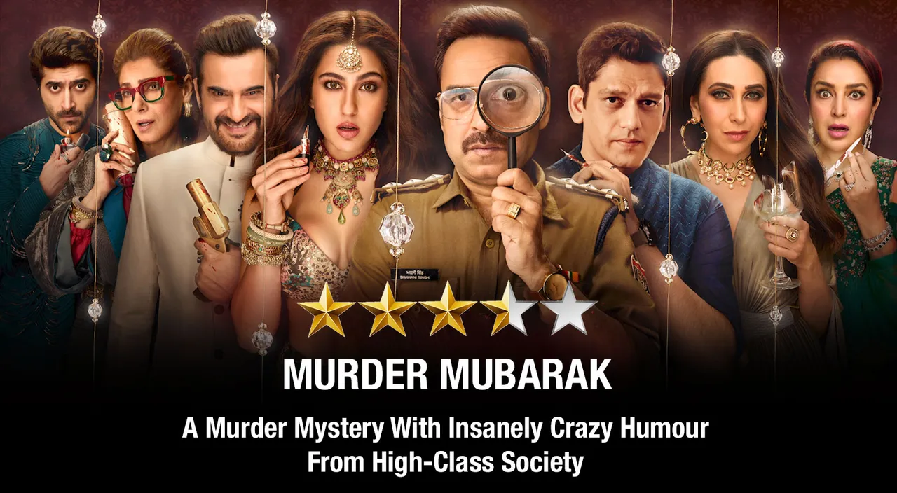 Murder Mubarak Review - A Murder Mystery With Insanely Crazy Humour From High-Class Society